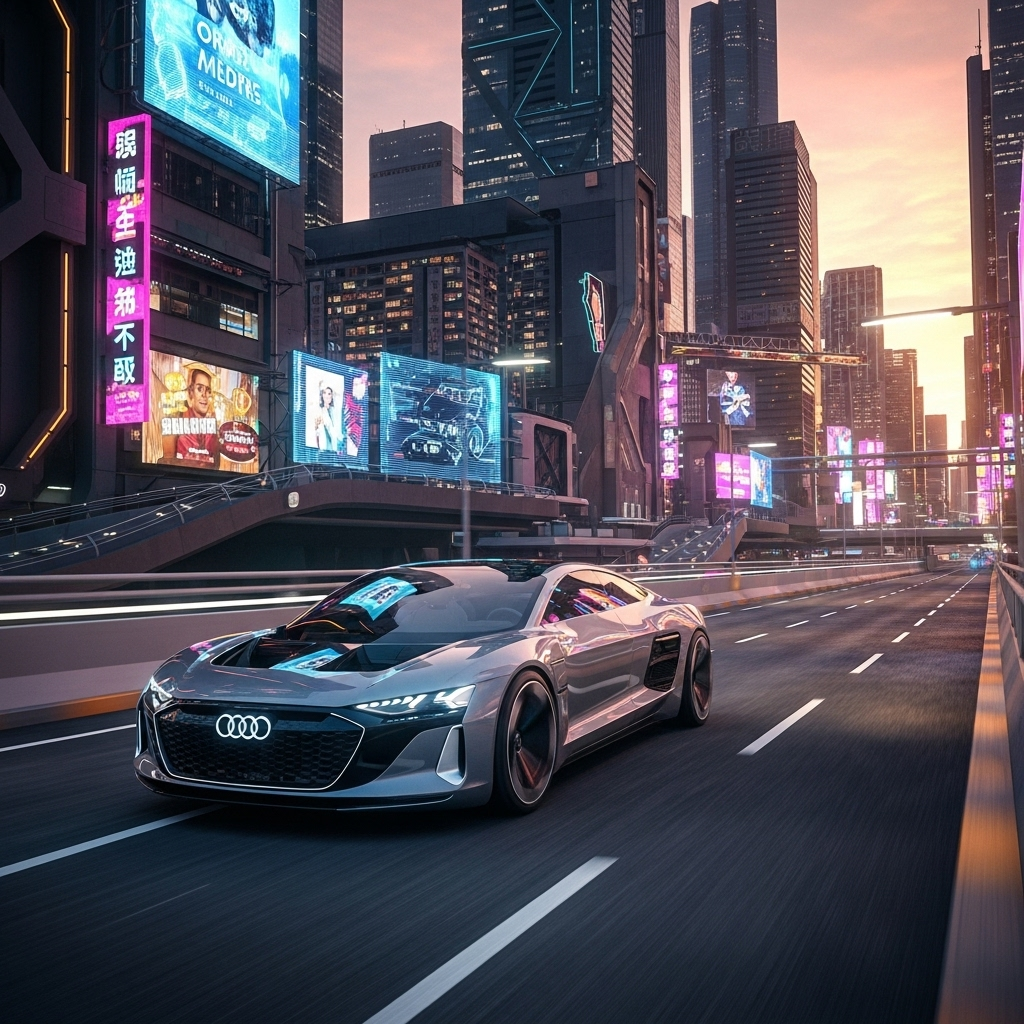 Przyszłość motoryzacji: testy Audi w perspektywie roku 2025