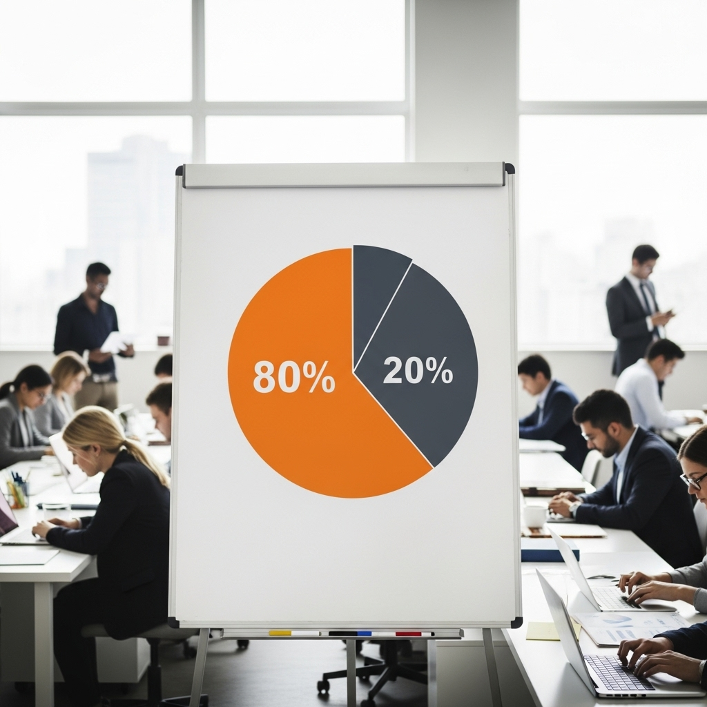 Sekret efektywności: zasada Pareto 80/20 w praktyce